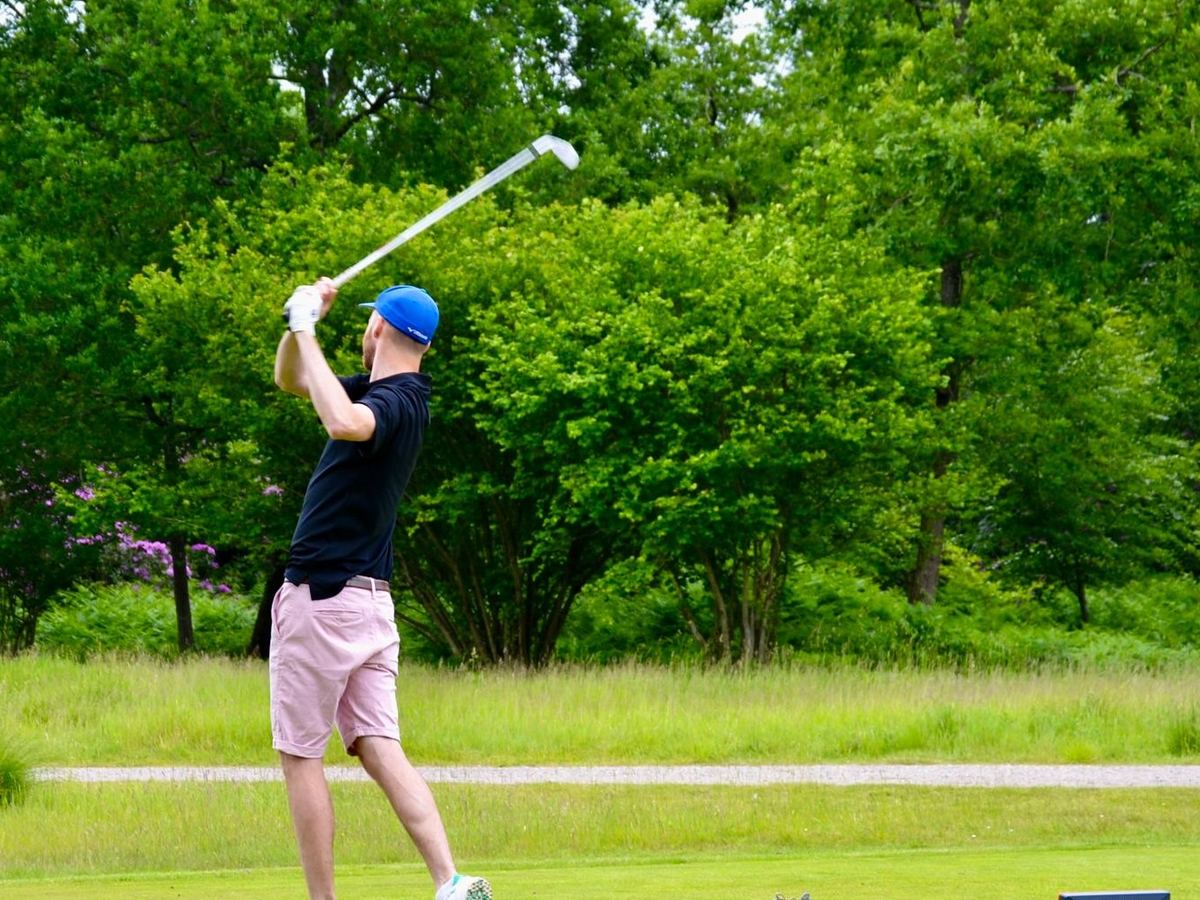 Craig Moore, Bunkerbay co-founder, on the golf course